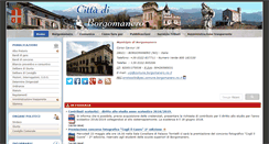 Desktop Screenshot of comune.borgomanero.no.it